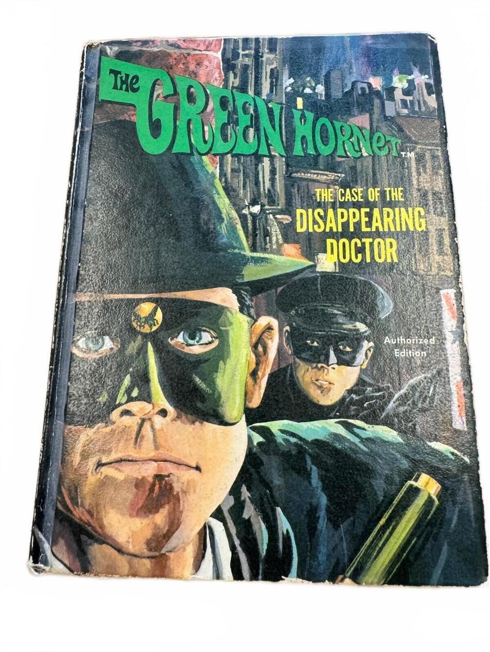 1966 Whitman The Green Hornet Case of the Disappearing Doctor Hardcover